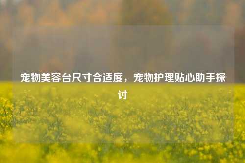 宠物美容台尺寸合适度，宠物护理贴心助手探讨