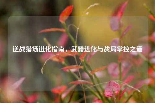 逆战猎场进化指南，武器进化与战局掌控之道