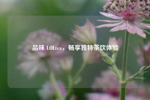 品味 LOLtea，畅享独特茶饮体验
