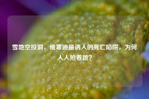 雪地空投洞,维寒迪最诱人的死亡陷阱,为何人人抢着跳?